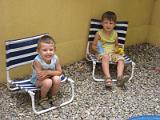 Visite au Cap d'Agde chez Corentin et Lucas le 6 Aout 2009